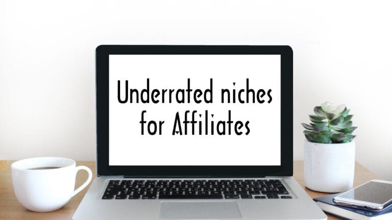 Underrated Niches for Affiliates 1 Underrated Niches in Affiliate Marketing: Top 10 High-earning Ideas