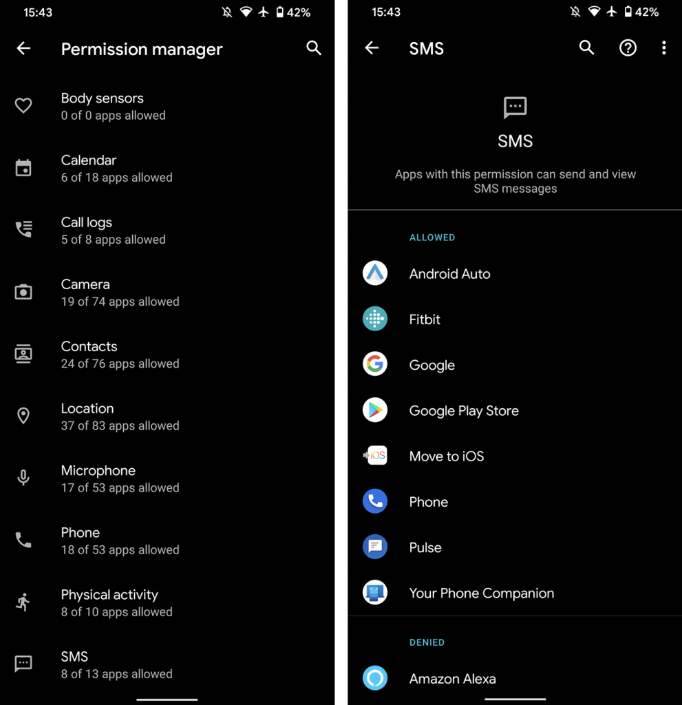 Your Phone Has Been Hacked 7 Permission manager