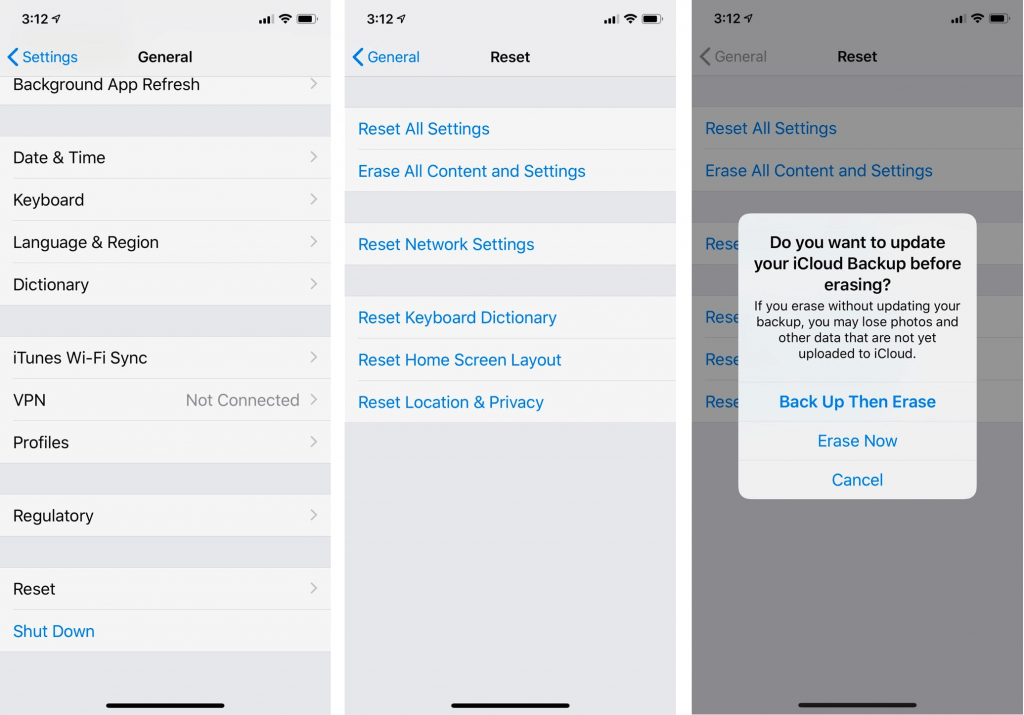 Your Phone Has Been Hacked 10 update the backup