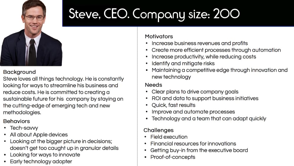 How to Create a Customer Profile 3 customer profile for b2b