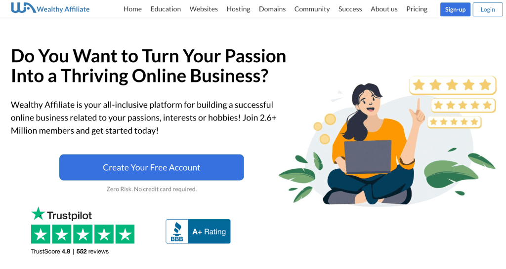 Wealthy Affiliate Review OnlineMM