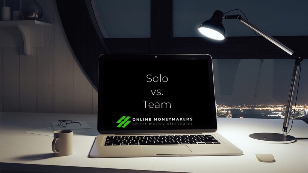 solo vs team affiliate marketing