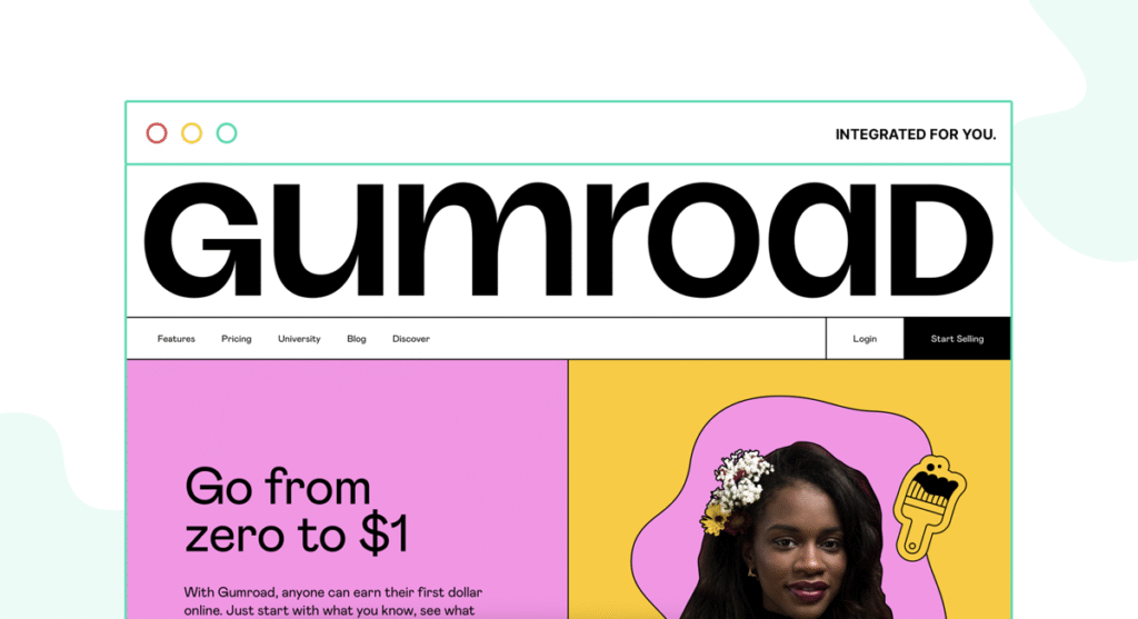 Platforms to Sell Online Courses 3 Gumroad Platform to sell online courses